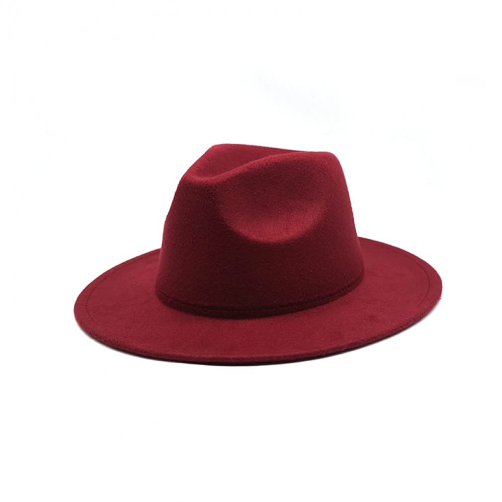 Cappello da Donna Autunno Inverno Cappelli a Tesa Larga per Cappelli Stile Donna Cappellino Bianco da Donna