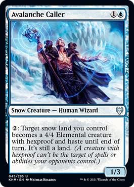 Magic: The Gathering - Avalanche Caller - Kaldheim