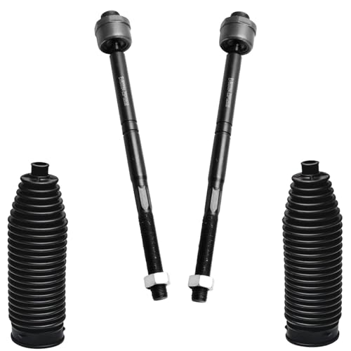Image of Detroit Axle - 10pc Front End Kit for 2007-2013 Chevrolet Silverado 1500 GMC Sierra 1500 Suburban Tahoe Avalanche Yukon Escalade ESV EXT, 2 Lower Control Arms 4 Tie Rods 2 Sway Bar Links 2 Boots