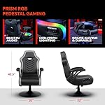 X Rocker PC Computer Gaming Desk Chair, Built-in Audio, College Dorm Essentials for Guys and Girls, Bedroom, Dorm Room Essentials, Foldable, Gifts for Gamers - Image 3