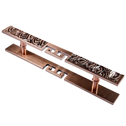 Poignée de porte coulissante marron anti-traces pour rénover vos ouvrants