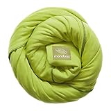 Transpirable y agradable para la piel. 600g de peso, 60cm de ancho, talla única 5,10m para todos los padres, 100% algodón en calidad ecológica (algodón orgánico) sin elastán, controlado para sustancias nocivas, certificado GOTS