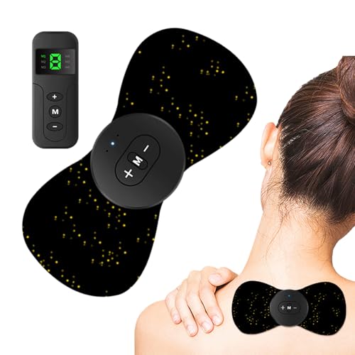 Masajeador Eléctrico para Cuello | Estimulador Eficiente De Cuello Y Hombros | Estrés Hombros Espalda Hombre Mujer Postentrenamiento Relajación Multifunción