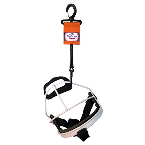 Helmet Bob™ Batters Helmet Holder Dugout Organizer for Baseball Softball (Orange)