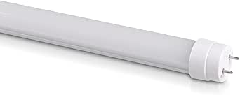 Tubo LED T8 G13 45cm 7W Blanco Neutro 4000-4500K con Luminaria 14W Clase A+