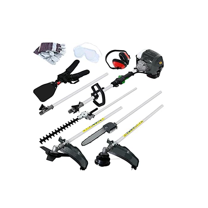 Buy UWINGARDEN 52CC Petrol Long Reach Multi Function 5 in 1 Garden Tool