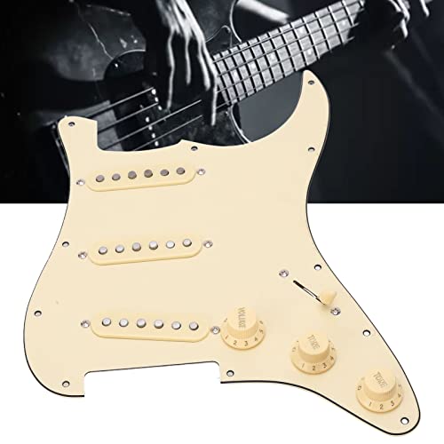 Pickguard précâblé Pickguard pour guitare Pickguard précâblé 3 kit de jeu à simple bobinage Accessoire pour instrument… - Les Beatles, Paul McCartney, John Lennon, RIngo Starr, George Harrison Pickguard précâblé Pickguard pour guitare Pickguard précâblé 3 kit de jeu à simple bobinage Accessoire pour instrument… – Image 8