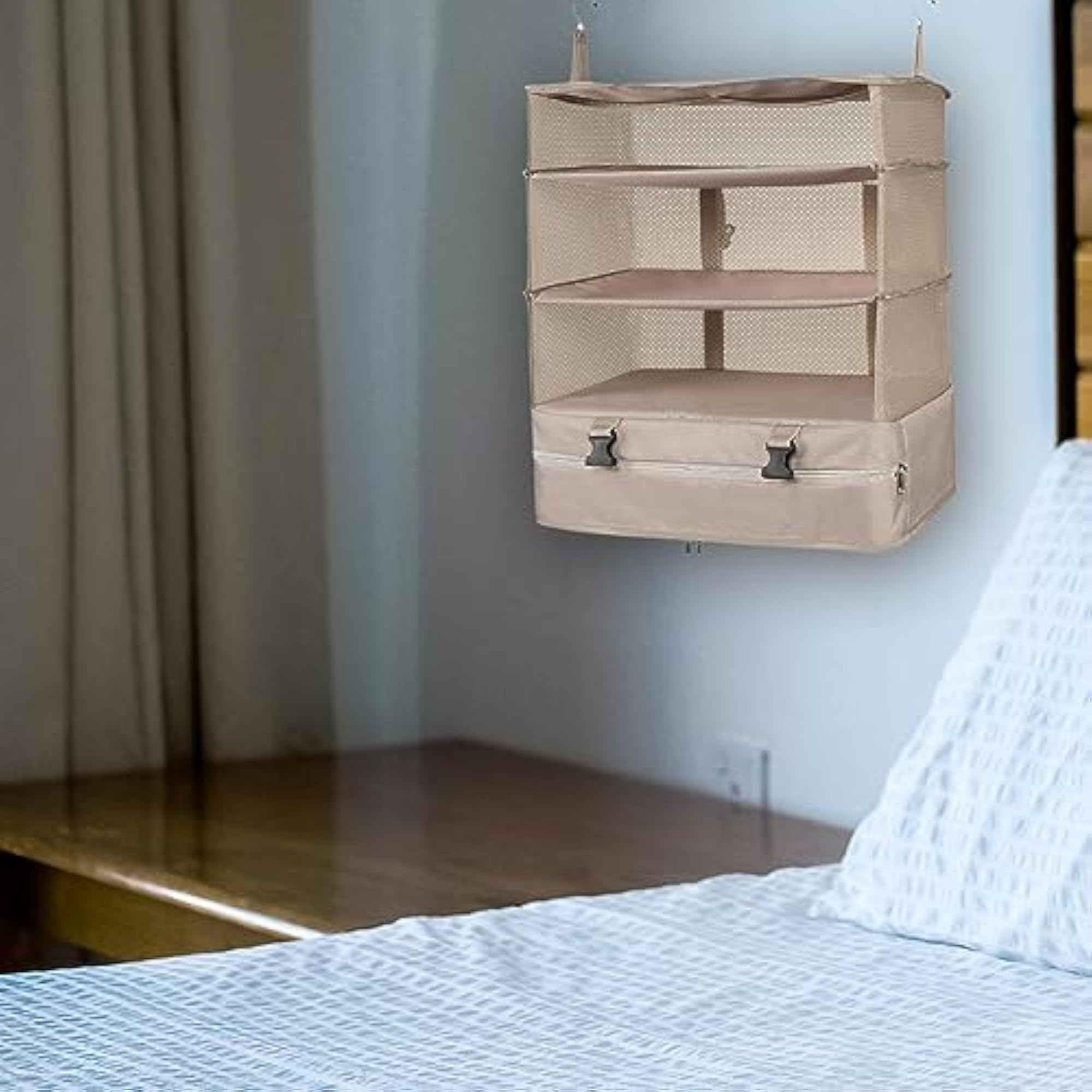 Hanging Closet Organizer Packing Luggage Organizer