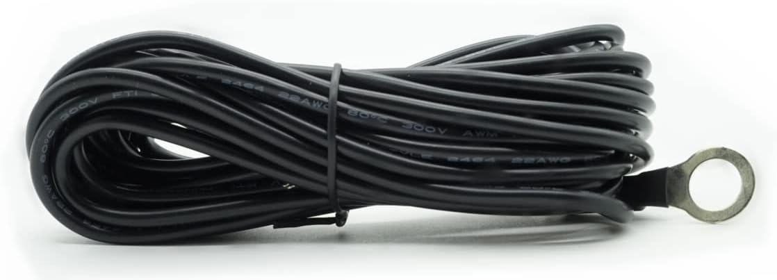 LNEX 20Ft Temperature Sensor Cable Fit for 12/24V Waterproof Solar Charge Controller 10A-40A