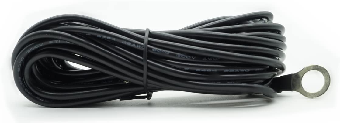 LNEX 20Ft Temperature Sensor Cable Fit for 12/24V Waterproof Solar Charge Controller 10A-40A