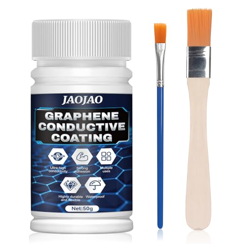 JAOJAO Conductive Paint Conductive Graphite Paint 50g