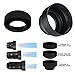 Camera Accessories Bundle Set for Nikon Coolpix P950 P900 P900s including 3 Stage Collapsible Lens Hood, UV Filter, Lens Cap, Cleaning Pen