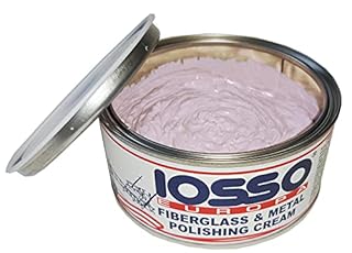 Iosso Fiberglass & Metal Polish, Pasta Lucidante per vetroresina e metalli, 250 ml