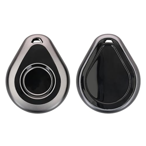 kwmobile Cover Chiave Compatibile con Chiave Harley Davidson Cover - Protezione Chiave Moto Scooter - Custodia Portachiavi Gommata in Silicone TPU - Nero Matt/Nero