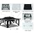 GRAND PATIO Fire Pits for Outside 35'' Wood Burning Square Marble Tile Tabletop Fire Tables for Patio Bonfire,Camping,Outdoor Heating, with Spark Screen and Poker