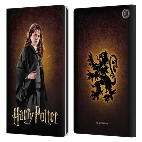 Étui Harry Potter Fire Max 11 2023 housse portefeuille en cuir Hermione Granger Chamber of Secrets