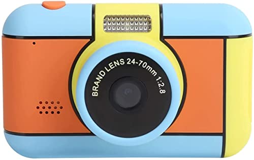 Kids Digital Camera, Children Selfie Video Camcorder 1080P Lens 2.4 Inch HD, Best Christmas Electronic Gifts Toys for Boys & Girls Toddlers