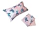 Stitch, Bettlaken für französisches Bett, Bettlaken, Spannbettlaken, Kissenbezug, Rosa, Disney, 100% Baumwolle, offizielles Produkt