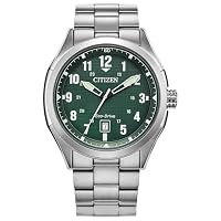 CITIZEN Men's Eco-Drive Terra Force 41.2mm Stainless Steel AW1890-51X