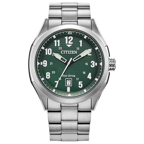 CITIZEN Men's Eco-Drive Terra Force 41.2mm Stainless Steel AW1890-51X