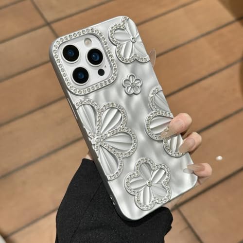 Coque antichoc iPhone 15 Plus argent avec dissipation thermique pour le quotidien