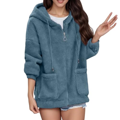 Veste polaire douce zippée beige pour femme, le cardigan ouvert léger et chaud
