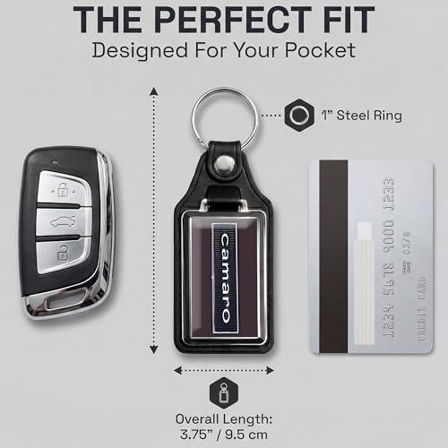 Image of Brotherhood Car Key Chain for Camaro - Classic Models Keychain for Men and Women Gift Key Ring - -