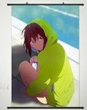 Wall Scroll Poster Fabric Painting For Anime Free! - Iwatobi Swim Club Matsuoka Gou 037 S