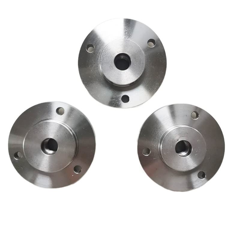 1PC M14 Spindle Thread Chuck Flange Back Plate M14x1mm Base Plate Adapter Plate K11-80 K12-80 K11-100 K12-100 K11-125 K12-125 (Size : 80mm)