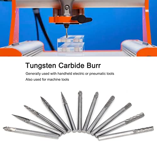 Set de 20 fresas de carburo de tungsteno con mango 1/8 pulg miniatura 3