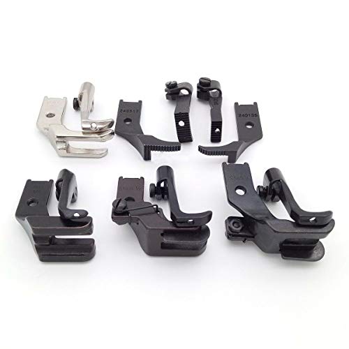 YICBOR 6SET Walking Presser Feet #WF6-2 for CONSEW 206RB 225 226R 244 255 277 Machine