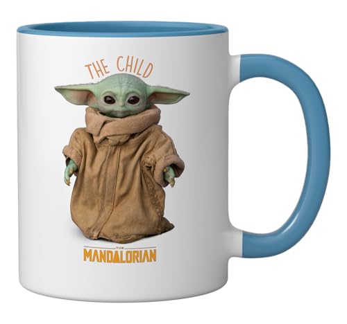 Mug Cerámico Star Wars The Mandalorian The Child Azul/Blanco miniatura 2