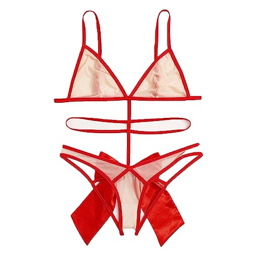 Lingerie harnais sangle ouverte ajustable pour sublimer les courbes