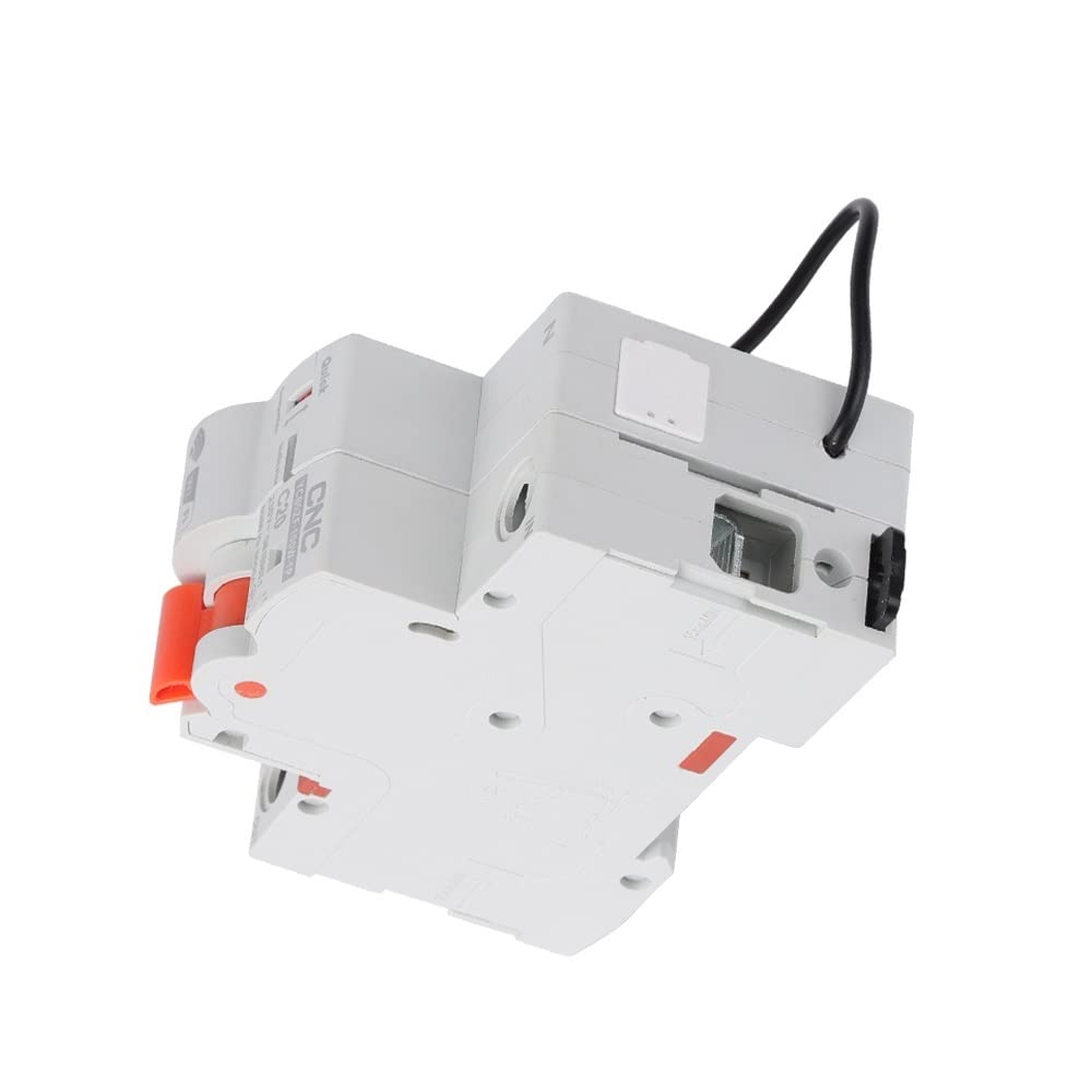 Disyuntor,Interruptor AutomáTico MagnetotéRmico 100W 1P WiFi Disyuntor inteligente Protección contra cortocircuitos Temporizado Interruptor de recierre Control remoto(16A)