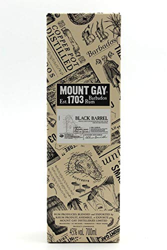 Rhum Mount Gay Black Barrel - 70cl - 43% Vol. – Bild 4