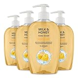 by Amazon Milk & Honey Handseife, 4 x 500 ml