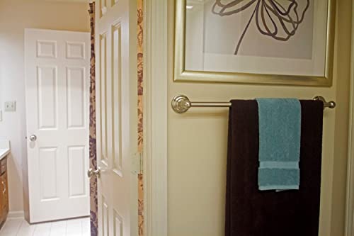 Design House 538348 Calisto Wall Mounted Towel Bar Accessory 30", Satin Nickel, 30 Inch #TOP2