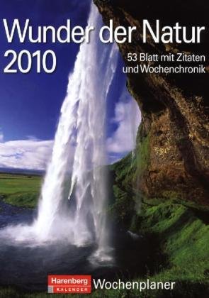 Harenberg Wochenplaner Wunder der Natur 2010