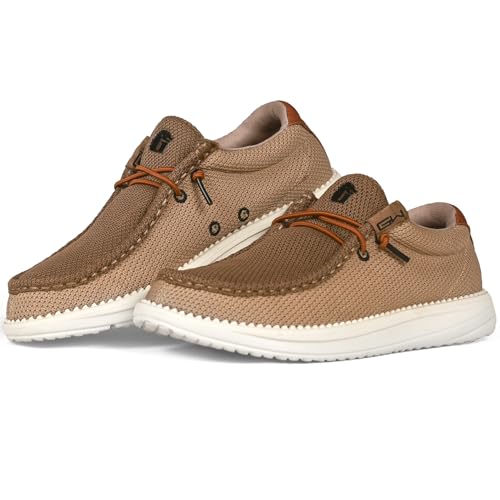 Image of Gator Waders Womens Camp Shoes - Breathable Slip-On Loafers - Elastic Laces - Ultralight All Day Cushioning - Fitted Feel