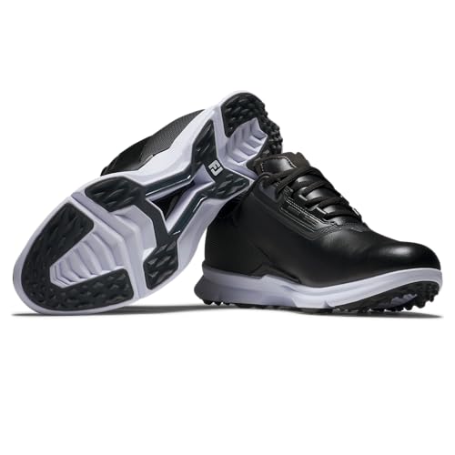 FootJoy Men's FJ Fuel Golf Shoe, Black/Black/White, 9.5 X-Wide by FootJoy - Image 6
