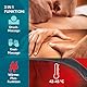 VITALmaxx Shiatsu Nackenmassagegerät | Massagegerät für Schultern, Nacken, Rücken, Beine | Massage mit Wärmefunktion, Knetmassage & Druckmassage | 8 rotierende Massagebälle, schwarz