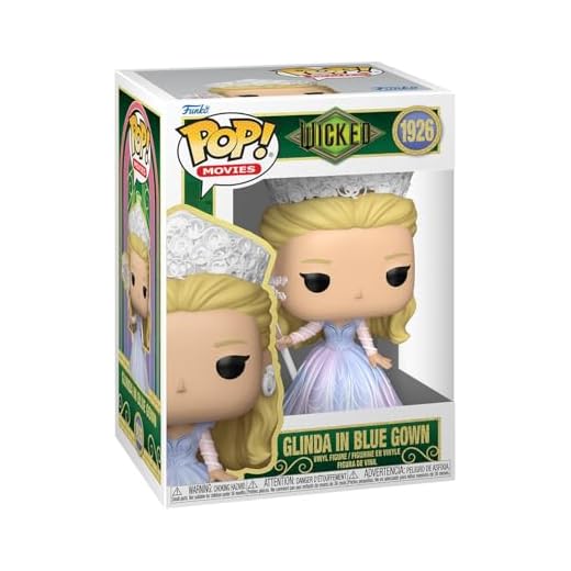 Funko Pop! Movies: Wicked: For Good - Glinda in Blue Gown - Figura de Vinilo Coleccionable - Idea de Regalo - Mercancia Oficial - Juguetes para Niños y Adultos - Movies Fans