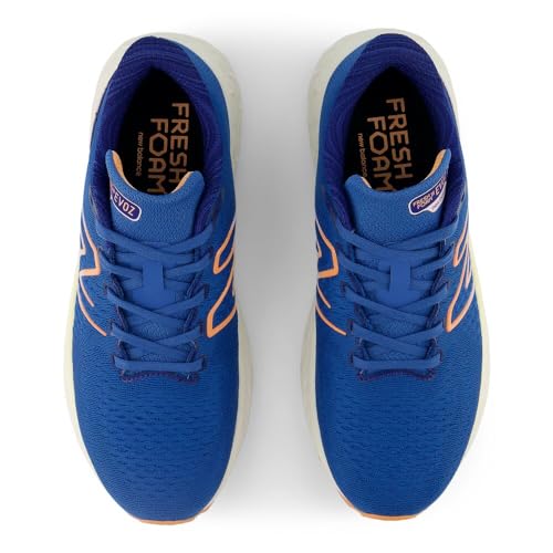 New Balance Women's Fresh Foam X Evoz V3 Running Shoe, Blue Agate/Firefly/Copper, 5