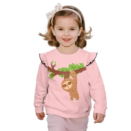 Animal Toddler Sweatshirt Crew Neck Clothes Trendy Long Sleeve Hoodie Clothes Cute Tops for Kindergartener 1T-8T