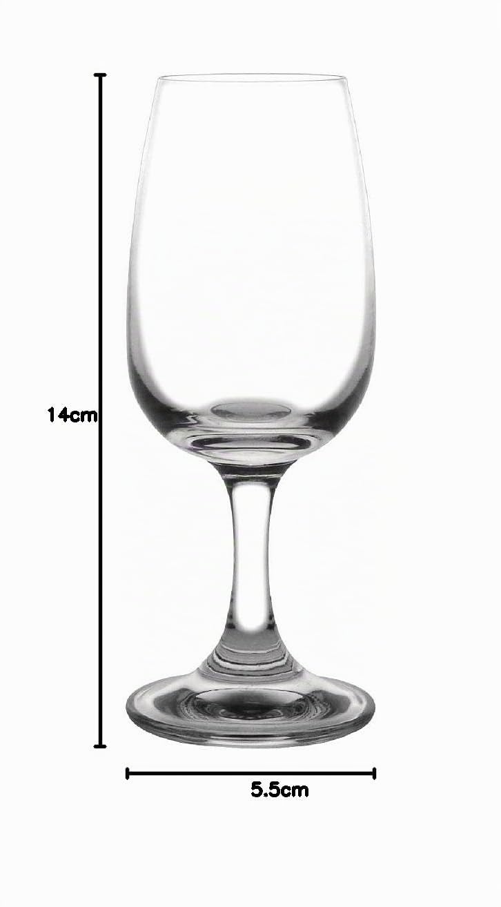 Olympia Bar Collection Crystal Port-, Likör- oder Sherrygläser 120 ml/4,25 oz (6er-Pack), transparent, Dessertweingläser – professionelle Bar, Restaurant oder Heimgebrauch, GF737