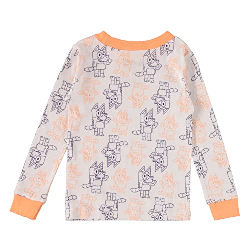 Bluey Toddler Boys Pajama Set, Bandit and Chilli - 2-Pack of 2-Piece Long Sleeve and Pants Pajama Set4