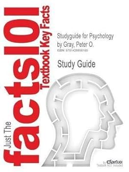 Paperback [Studyguide for Psychology by Gray, Peter O., ISBN 9781429219471] (By: Cram101 Textbook Reviews) [published: February, 2011] Book