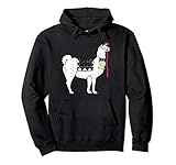 Llama illustration of traditional Inca animal of South America. Awesome and cute graphic print design.