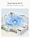 REOLINK E1 Pro 3K PT Wi-Fi Indoor Camera for Baby & Pet Monitoring, Auto Tracking, 5MP Night Vision Enhanced by F1.6 Aperture, Person/Pet/Baby Crying Detection, 2.4/5GHz Wi-Fi, Two-Way Audio