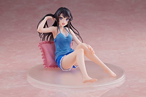 Figurine Mai Sakurajima Roomwear Taito Coreful de 20 cm en PVC